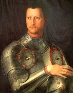 Cosimo I de’ Medici by Agnolo Bronzino, hand-painted oil painting reproduction