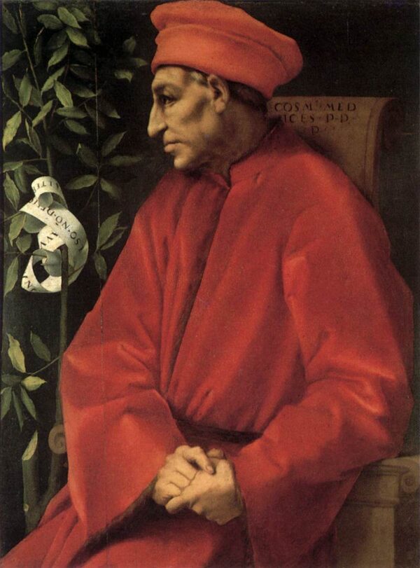 Cosimo il Vecchio by Jacopo Pontormo, hand-painted oil painting reproduction