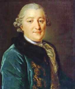 Count I. G. Orlov by Fyodor Rokotov, hand-painted oil painting reproduction