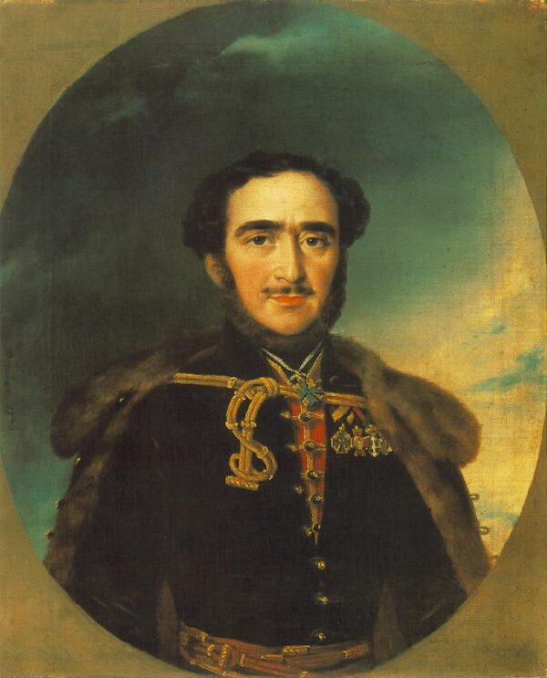 Count Istvan Szechenyi by Miklós Barabás, hand-painted oil painting reproduction