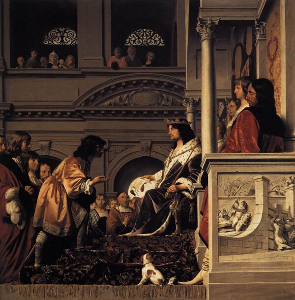 Count Willem II of Holland Granting Privileges by Caesar van Everdingen, hand-painted oil painting reproduction