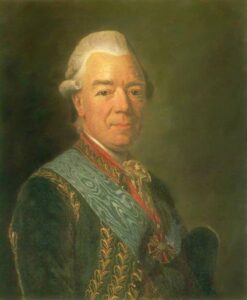 Count Zakhar Chernyshyov by Alexander Roslin, hand-painted oil painting reproduction
