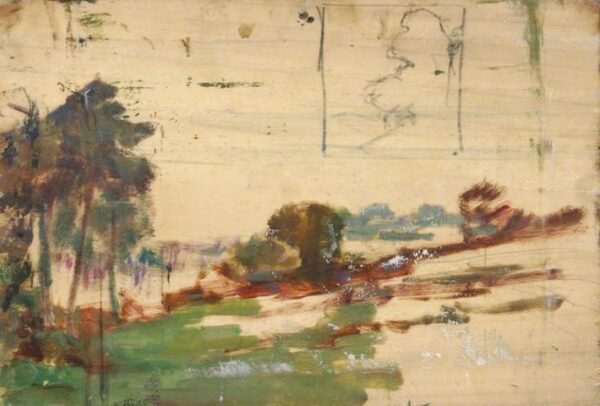 Countryside II by Benjamin Haughton, hand-painted oil painting reproduction