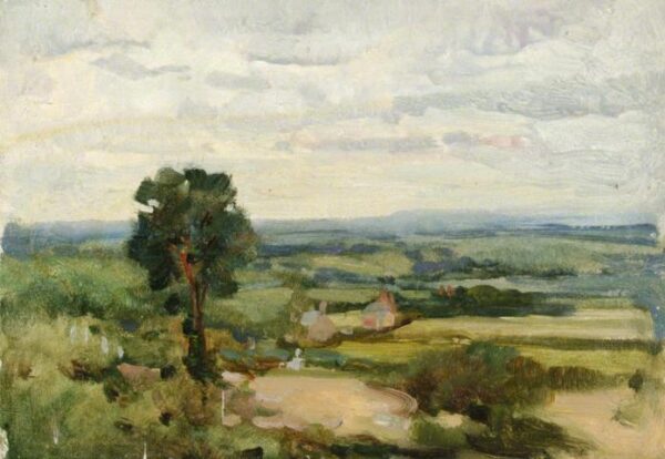 Countryside V by Benjamin Haughton, hand-painted oil painting reproduction