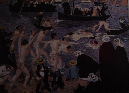 Course aux canards by Maurice Denis, hand-painted oil reproduction