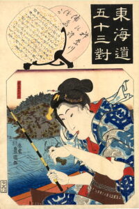 Crayfish by Utagawa Kunisada, hand-painted oil painting reproduction