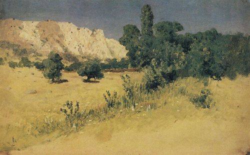 Crimea Yayla 1885 1890 by Arkhip Kuindzhi, hand-painted oil reproduction