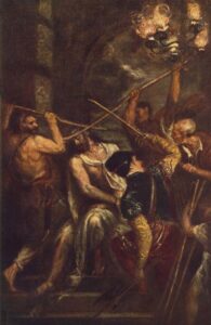 Crowning Of The Throns by Titian, hand-painted oil painting reproduction