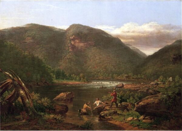 Crow’s Nest by Thomas Worthington Whittredge, hand-painted oil painting reproduction