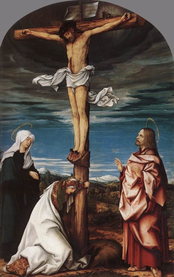 Crucifix by Hans Burgkmair, hand-painted oil painting reproduction