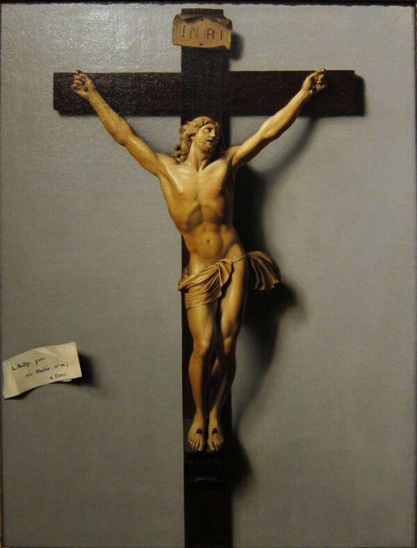 Crucifix by Louis Leopold Boilly, hand-painted oil painting reproduction
