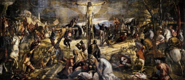 Crucifixion by Tintoretto, hand-painted oil painting reproduction