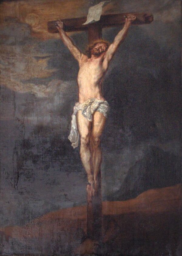 Crucifixion by Sir Anthony van Dyck, hand-painted oil painting reproduction