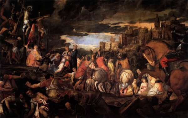 Crucifixion by Paolo Veronese, hand-painted oil painting reproduction