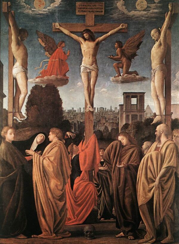 Crucifixion by Bramantino, hand-painted oil painting reproduction