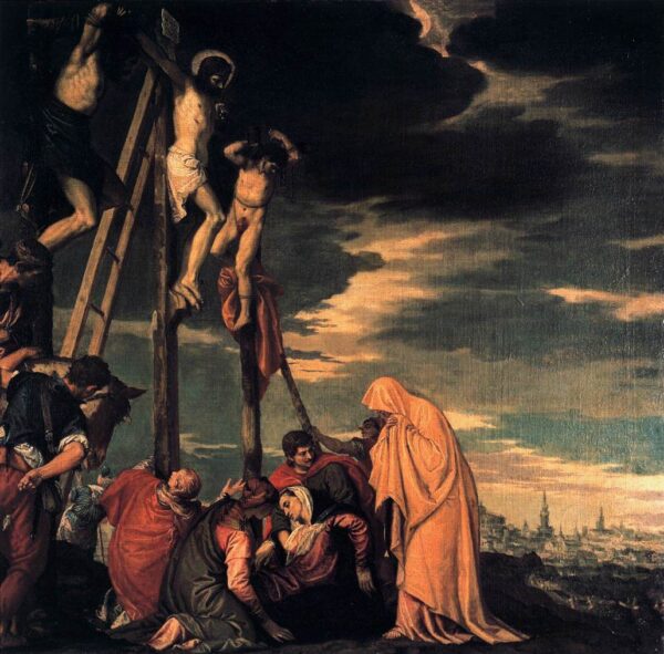 Crucifixion II by Paolo Veronese, hand-painted oil painting reproduction