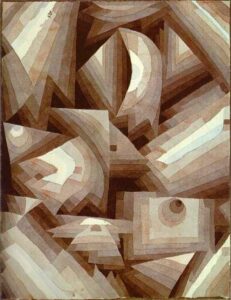 Crystal Gradation by Paul Klee, hand-painted oil painting reproduction
