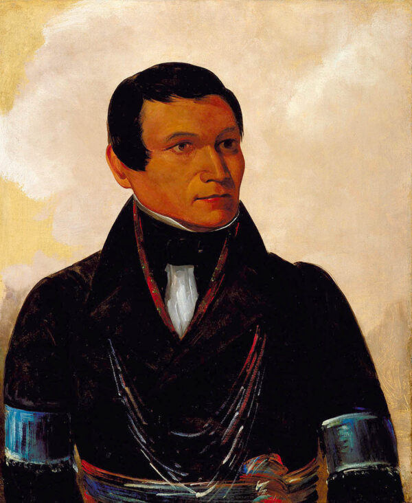 Cu sick, Son of the Chief by George Catlin, hand-painted oil reproduction