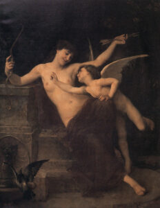 Cupid Disarmed by Émile Munier, hand-painted oil painting reproduction