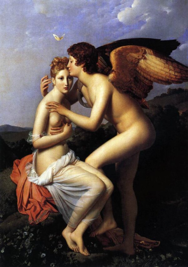 Cupid and Psyche by François Gérard, hand-painted oil painting reproduction