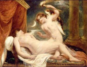 Cupid and Psyche by William Etty, hand-painted oil painting reproduction