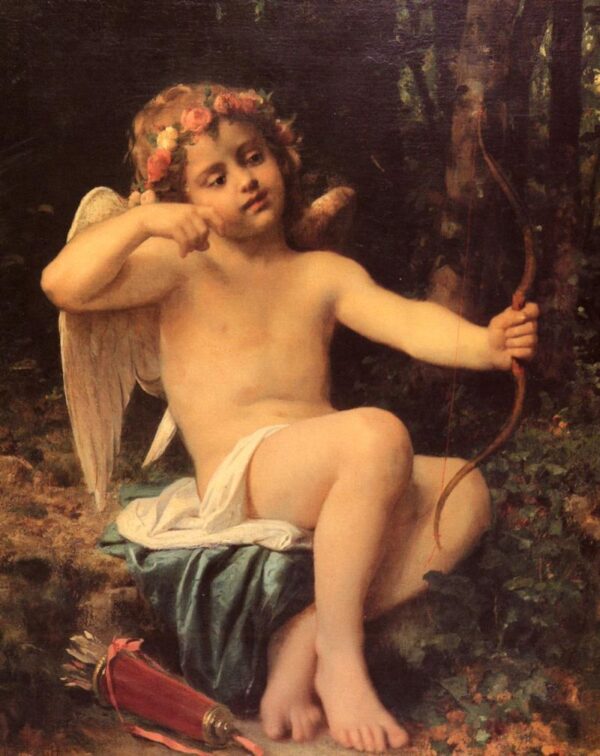 Cupid’s Arrows by Leon Bazile Perrault, hand-painted oil painting reproduction