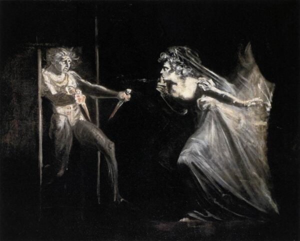 Lady Macbeth with the Daggers by Henry Fuseli, hand-painted oil painting reproduction