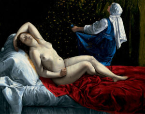 Danae by Artemisia Gentileschi, hand-painted oil painting reproduction