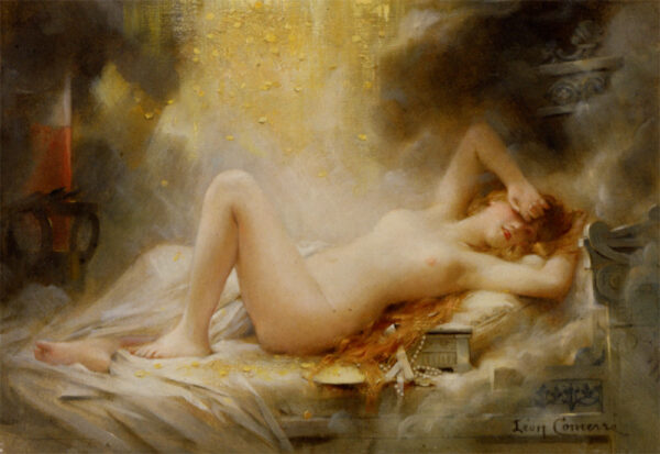 Danae by Leon Francois Comerre, hand-painted oil painting reproduction