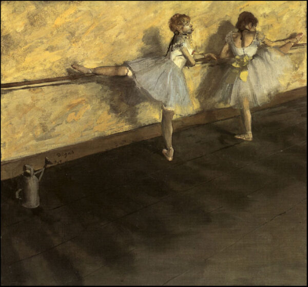 Dancers At The Bar by Edgar Degas, hand-painted oil painting reproduction
