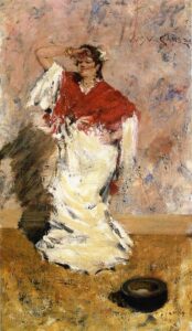 Dancing Girl by William Merritt Chase, hand-painted oil painting reproduction
