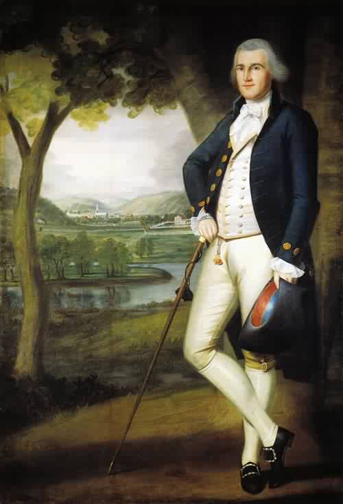 Daniel Boardman 1789 by Ralph Earl, hand-painted oil reproduction