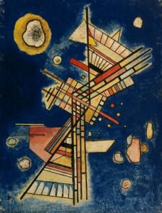 Dark freshness by Wassily Kandinsky, hand-painted oil painting reproduction