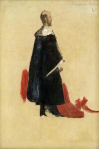 David Richmond by John Lavery, hand-painted oil painting reproduction