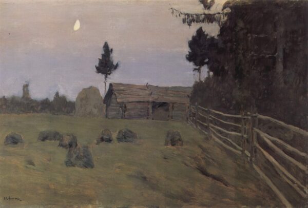 Dawn by Isaac Levitan, hand-painted oil painting reproduction