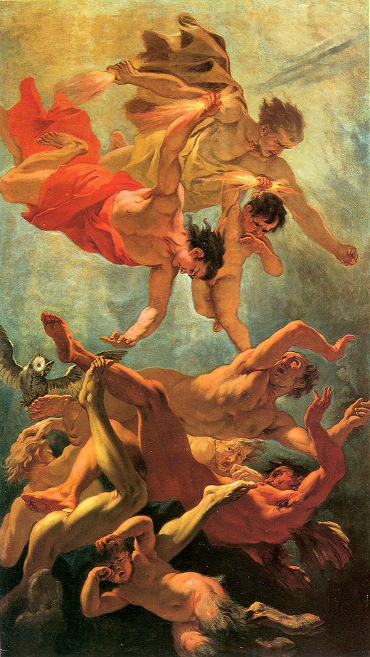 Dawn by Sebastiano Ricci, hand-painted oil reproduction
