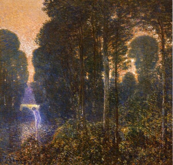 Dawn by Frederick Childe Hassam, hand-painted oil painting reproduction