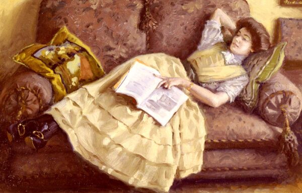 Day Dreams by Paul Gustave Fischer, hand-painted oil painting reproduction