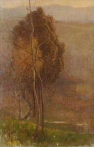 Dead and Live Tree by Benjamin Haughton, hand-painted oil painting reproduction