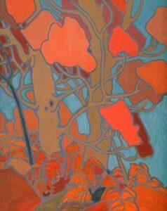 Decorative Panel II by Tom Thomson, hand-painted oil painting reproduction