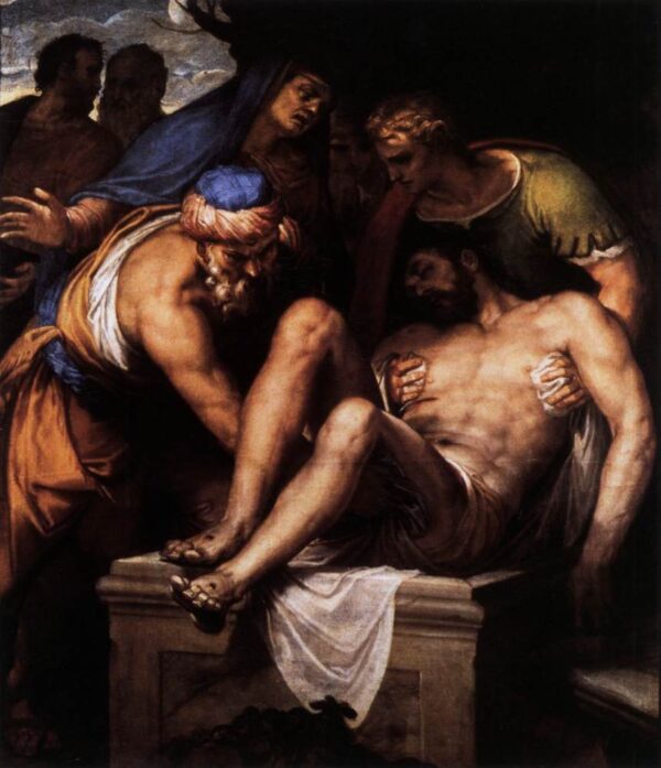 Deposition of Christ by Paolo Veronese, hand-painted oil painting reproduction