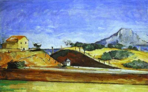 Der Bahndurchstich by Paul Cézanne, hand-painted oil painting reproduction