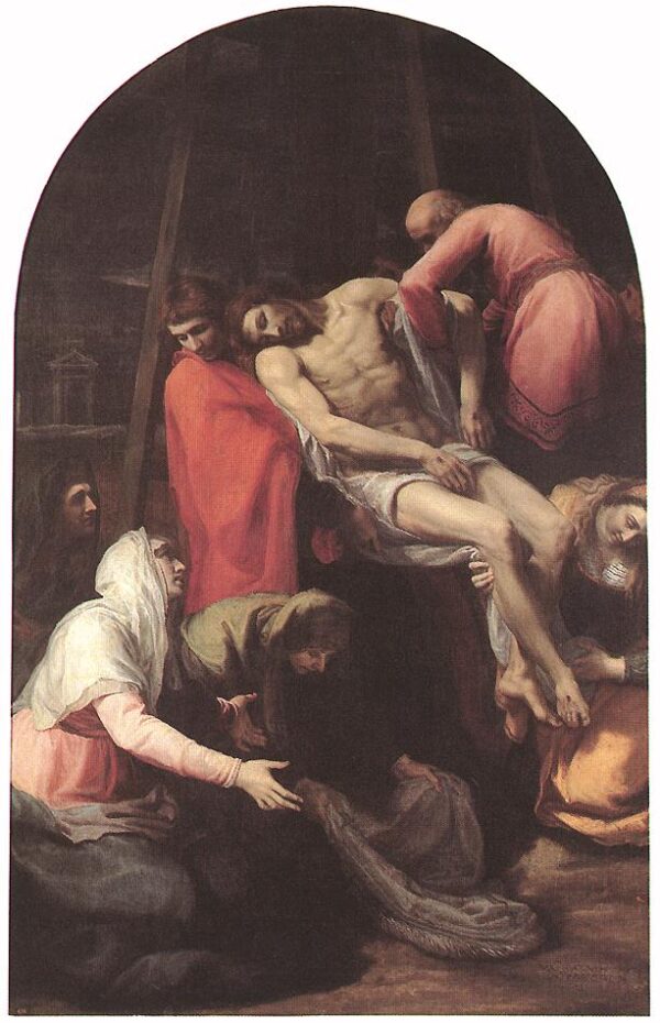 Descent from the Cross by Bartolome Carducho, hand-painted oil painting reproduction