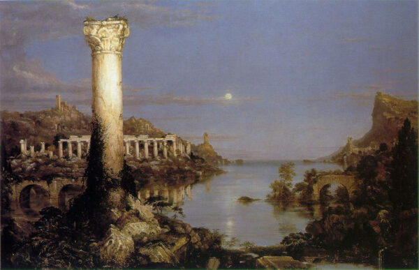 Desolation by Thomas Cole, hand-painted oil reproduction