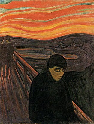 Despair by Edvard Munch, hand-painted oil reproduction