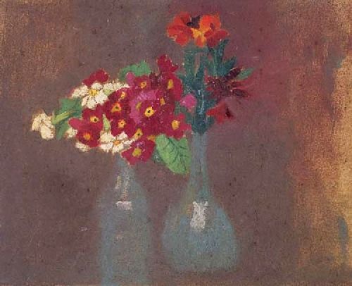 Deux bouquets de fleurs by Maurice Denis, hand-painted oil reproduction