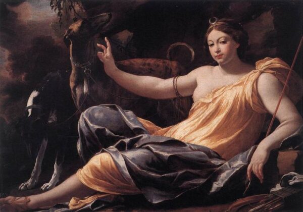 Diana by Simon Vouet, hand-painted oil painting reproduction