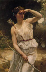 Diana Hunting by Guillaume Seignac, hand-painted oil painting reproduction