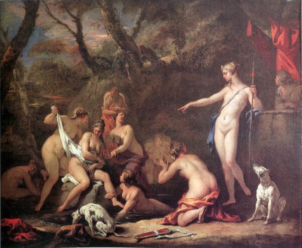 Diana and Callisto by Sebastiano Ricci, hand-painted oil painting reproduction