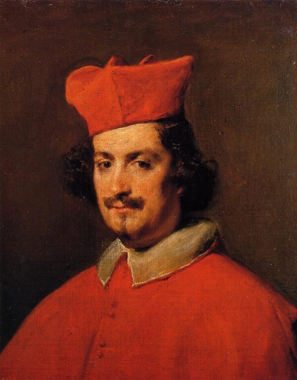 Cardinal Camillo Astalli by Diego Velázquez, hand-painted oil painting reproduction